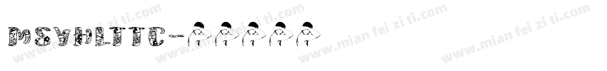 MSYHLTTC字体转换
