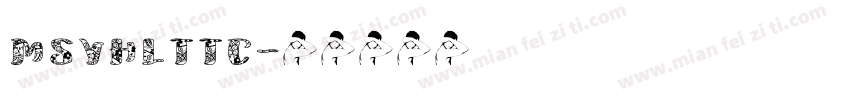 MSYHLTTC字体转换
