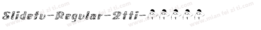 Slidefu-Regular-2tti字体转换