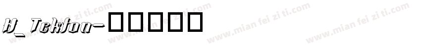 H_Tekton字体转换