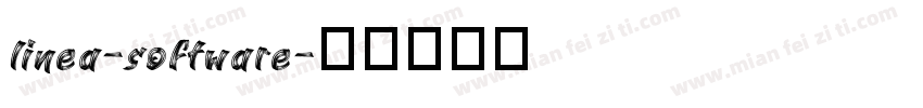 linea-software字体转换