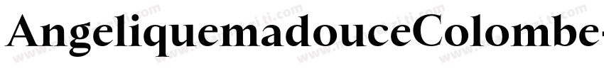 AngeliquemadouceColombe字体转换