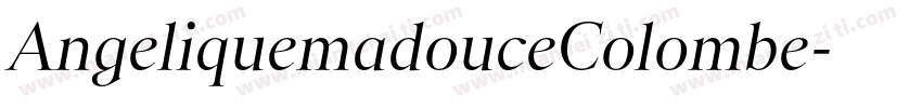 AngeliquemadouceColombe字体转换
