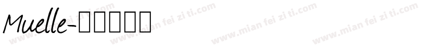 Muelle字体转换
