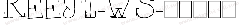 REEJI-WS字体转换
