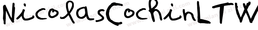 NicolasCochinLTW05-R字体转换