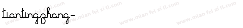 tiantingzhang字体转换
