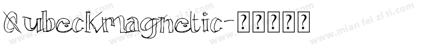 Qubeckmagnetic字体转换