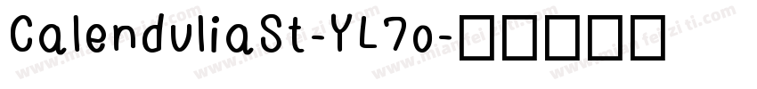 CalenduliaSt-YL7o字体转换