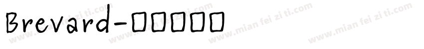 Brevard字体转换