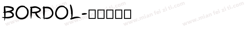 BORDOL字体转换