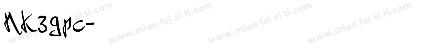 NK39pc字体转换