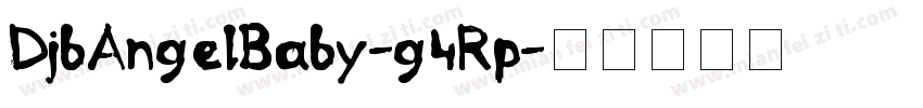 DjbAngelBaby-g4Rp字体转换