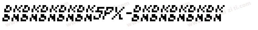 丁卯点阵体5PX字体转换