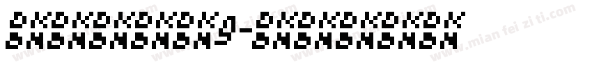 精品点阵体9字体转换