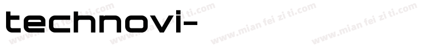 technovi字体转换