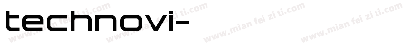 technovi字体转换