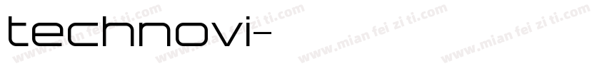 technovi字体转换