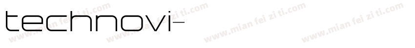 technovi字体转换