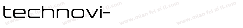 technovi字体转换
