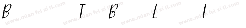 ButtonsTheBearLightItalic-Wn4A字体转换