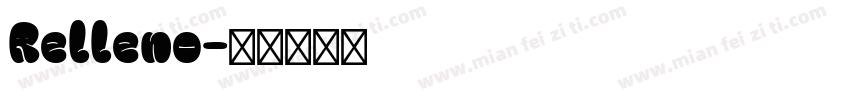 Relleno字体转换