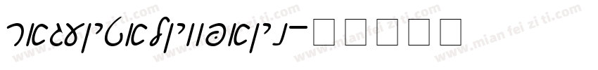 rageitalicpain字体转换