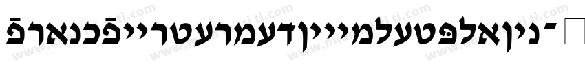 frankfurtermediumletplain字体转换