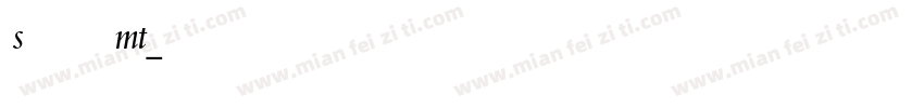 SpectrumMT字体转换