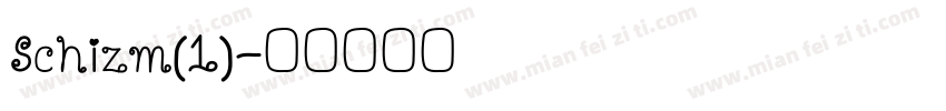 Schizm(1)字体转换