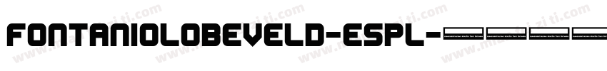 FontanioloBeveld-e5Pl字体转换