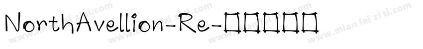 NorthAvellion-Re字体转换