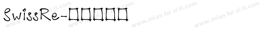SwissRe字体转换