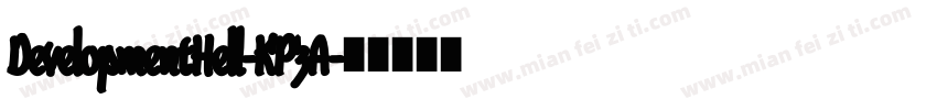 DevelopmentHell-KP3A字体转换