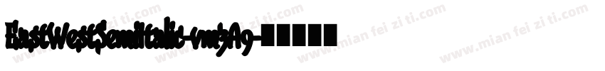 EastWestSemiItalic-vm3A9字体转换