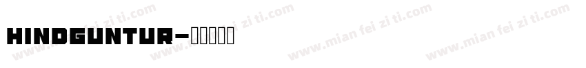 hindguntur字体转换