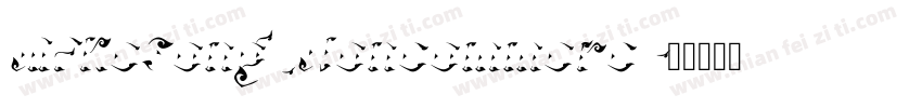 MFKeSong_Noncommerc字体转换