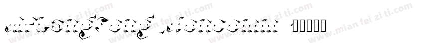 MFLangSong_Noncomm字体转换