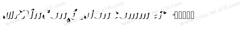MFPinSong_Noncommer字体转换