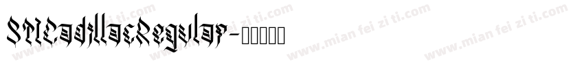 STICadillacRegular字体转换