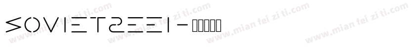 Soviet2eei字体转换