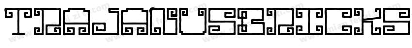 Trajanusbricksxtra-e字体转换