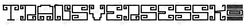 TransverseSSK字体转换