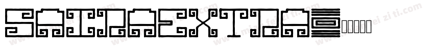 sairaextra字体转换