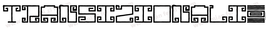 transizionali字体转换