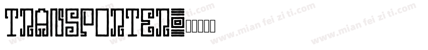 Transporter字体转换