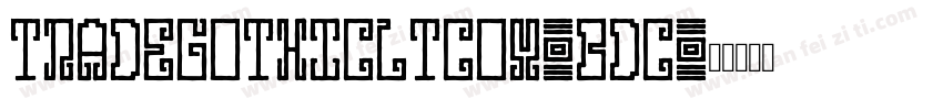 tradegothicltcom-bdc字体转换