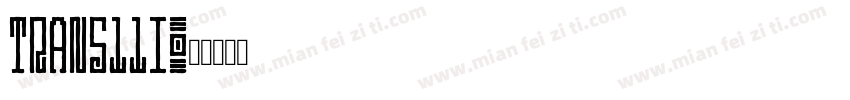 TRAN511I字体转换