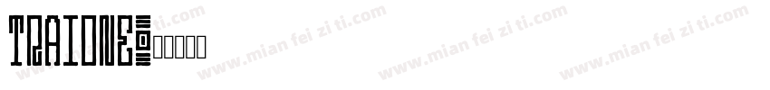traione字体转换