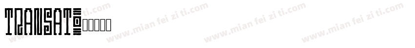 transat字体转换